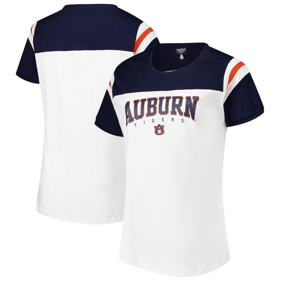Women's Fanatics  White Auburn Tigers Plus Size Winning Gear T-Shirt