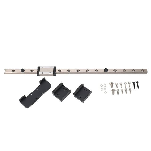 Riel guía de ejes X con bloque deslizante de acero al cromo con alto contenido de carbono para impresora 3D Neptune 3 Pro 4