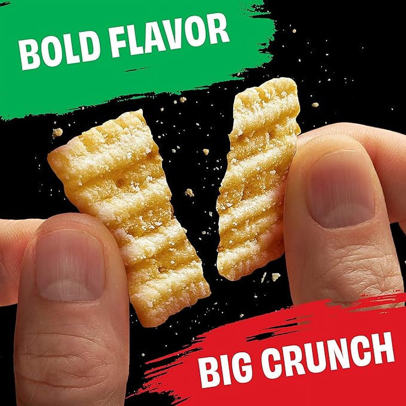 Cheez-it Grooves Sharp White Cheddar Crackers, 6 oz