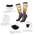 thumbnail image 3 of Naloa Rainbow Cloud White Horse Thigh High Socks Extra Long Stretchy Sock Women Over Knee High Opaque Stocking Daily Wear, 3 of 6
