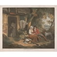 thumbnail image 2 of John Raphael Smith 14x12 Gold Ornate Wood Frame and Double Matted Museum Art Print Titled - Shooting; Enamour’D Sportsman (1801), 2 of 4