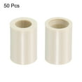 thumbnail image 3 of 13x20mm Pool Cue Ferrules Billiard Cue Slip on Pool Stick Tips Replacement, White 50 Pack, 3 of 5