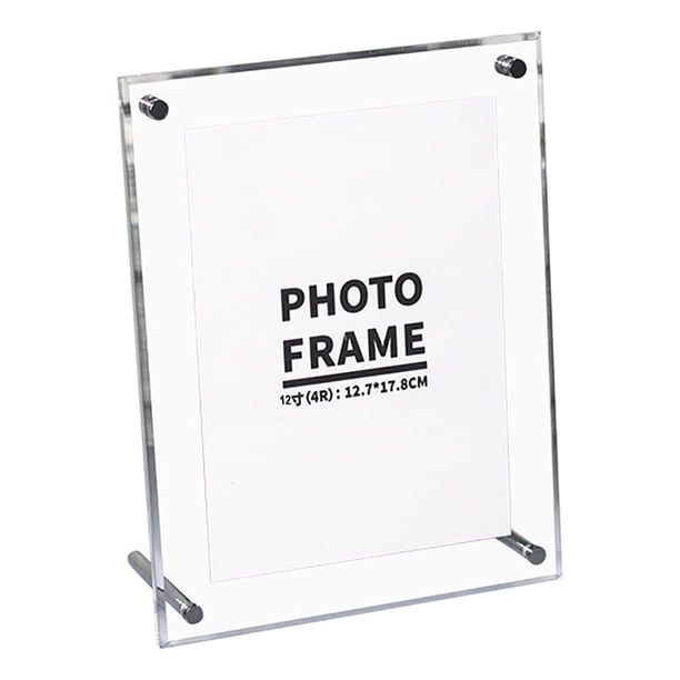 Acrylic Photo Frame,Transparent Photo Frame Acrylic Acrylic Frame Clear ...