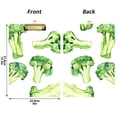 thumbnail image 5 of FORMRS Acrylic Clipboard with Low Profile Clip Standard A4 Letter Size, 12.5" x 9", Broccoli Pattern, 5 of 8