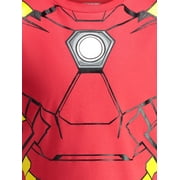 Marvel Avengers Little Kids' Boy or Girl 4-Pack Short Sleeve T-Shirts Black Red
