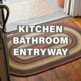 thumbnail image 5 of Homespice Highland Jute Braided Rug 20x30 - Rustic Style Kitchen & Entry Rug, 5 of 9