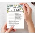 thumbnail image 7 of Inkdotpot 50-PackFloralWhy Do We Do That Bridal Wedding ShowerGameBachelorette Party ActivityGameCards, 7 of 7