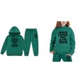 thumbnail image 5 of Teen Girls Christian Sweatshirts Long Sleeve Cute Graphic Hoodies Oversize Pullover Jogging Pants 2 Pcs Fall Winter Clothes Cute Sweatshirt 10-11 Years Cute&nbsp;Boys Girls&nbsp;Clothing, 5 of 6