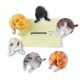 thumbnail image 1 of Imanes con imagen de refrigerador con trasero de gato: 6 lindos y divertidos imanes decorativos con foto de gatito para nevera - Set de regalo para amantes de los gatos, 1 of 5