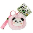 thumbnail image 1 of Llavero de muñeco de panda con forma de animal, ideal como regalo creativo para mujeres y hombres. Rosa, 1 of 9