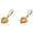 Gold A, variant on 14K Gold Plated 925 Sterling Silver Heart Dangle Earrings for Women,Silver Leverback Earrings Hypoallergenic Love Heart Dangle Drop Earrings for Jewelry Gifts