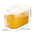 Storage Containers for Food Large Capacity Cold Water Pitcher With Ice