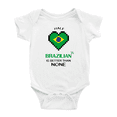 thumbnail image 1 of Half Brazilian Is Better Than None Baby Bodysuit, 1 of 5