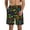 Pixel Game, variant on Polynesian Turtles Men's Beach Shorts, Surfing shorts, Swim trunks, Quick Dry Swim Trunks for Surfing Beach Fun - Large