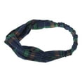 thumbnail image 5 of Unique Bargains 1 Pc Fashion Cross Elastic Hairband for Women Navy Blue, 5 of 6