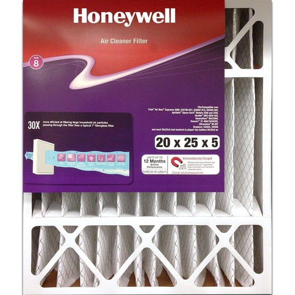 20  X 25  X 5  Pleated Air Filter FPR 8