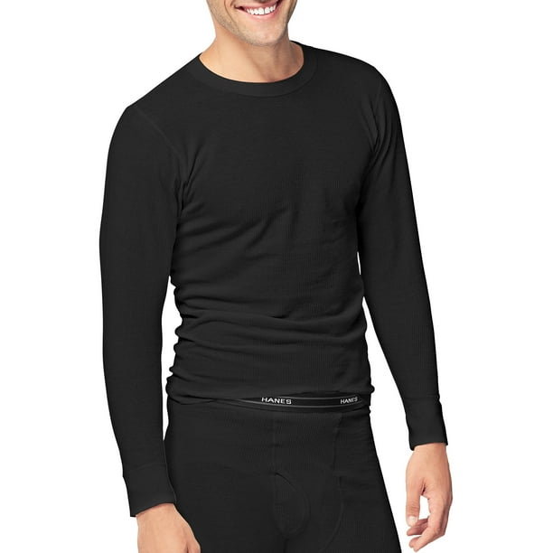 Hanes Men's Beefy Thermal Underwear Crew