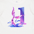 thumbnail image 4 of Inktastic 1st Birthday Mermaid Tail Boys or Girls Baby T-Shirt, 4 of 5