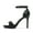 Black 3.74inch, variant on Platform Heels 3.74 Inches Chunky heels Sandals for Women Comfy Open Toe Block Heeled Sandals Black Nude White Silver Gold Ankle Strappy Heels Black Chunky Platform Heels for Women Summer Dress Shoes