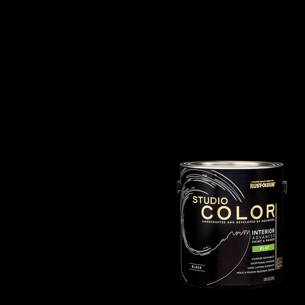 Rust Oleum Studio Color Black Interior Paint Primer Flat Finish 2 Pack Com - What Color Primer Should I Use For Black Paint Rust Oleum Studio Color Black Interior Paint Primer Flat Finish 2 Pack Com - What Color Primer Should I Use For Black Paint