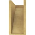 thumbnail image 4 of 7"W x 14"D x 14"H Classic Concord Rough Cedar Woodgrain TimberThane Corbel, Primed Tan, 4 of 6
