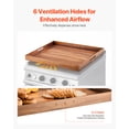thumbnail image 6 of VEVOR Noodle Board Stove Cover, Stove Top Cover Board for Gas Burner & Electric Stove, Acacia Wood Cutting Board with Built-in Handles, RV Stovetop Cover/ Kitchen Sink Cover for Counter Space , 6 of 9