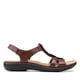 thumbnail image 2 of Sandalia Plana Laurieann Kay para Mujer Clarks en Cuero Marrón Talla 12 Estrecha, 2 of 8