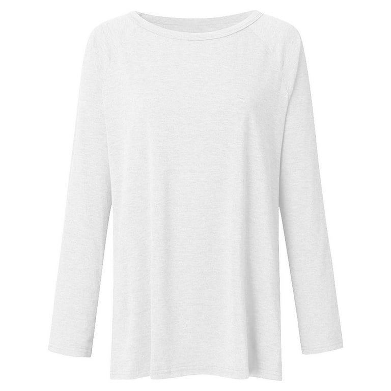 Tshirt Tees Tshirt Women Summer Cotton Strip Tunic Solid Color Wear Hoodies  Leggings Lace Pleat Sleeves LongShirts Summer Shirts for Women Kids White  Shirts for tie Dying