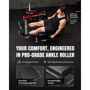 Mikolo NOVA™ Leg Extension and Curl Machine, Adjustable Leg Curl Machine for Home Gym, Seated Leg Extension and Lying Leg URL Machine, Leg Workout Equipment with 160lb Weight Plates