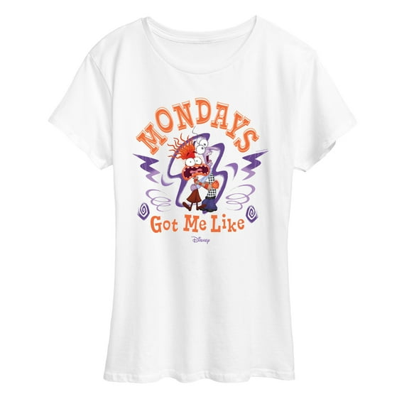 Inside Out 2 - Mondays Got Me Like - Women's Short Sleeve Graphic T-Shirt