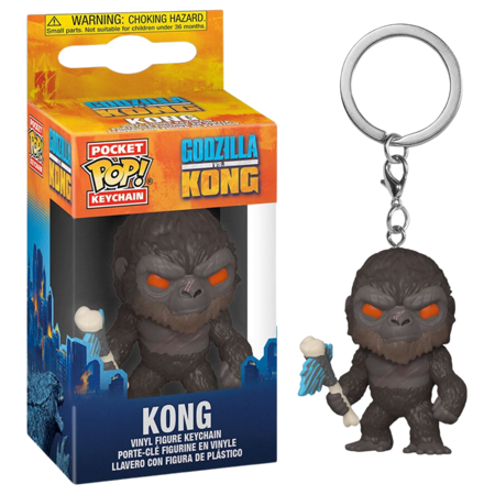 Godzilla vs. Kong Pocket Pop! Key Chain Combo Set