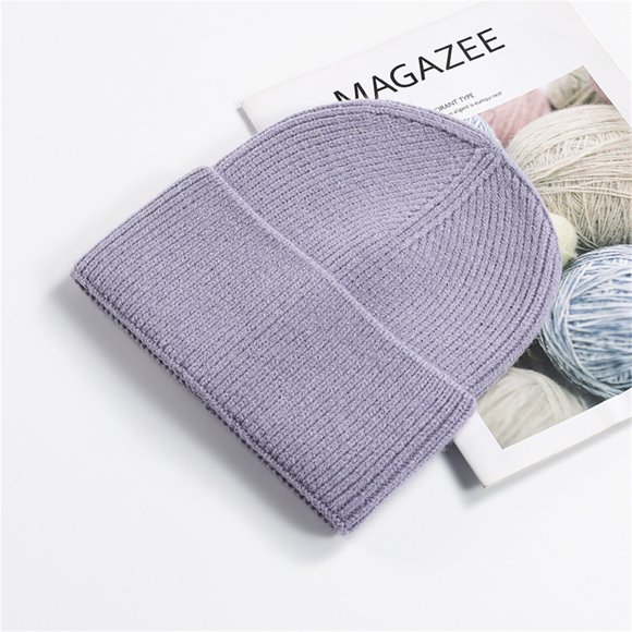 Baseball Caps Women's Fashion Casual Woolen Hat Solid Warm Outdoor Knitted Hat sun hats for women Hat for women