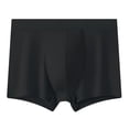 thumbnail image 2 of zeranth Men Underpants U Convex Breathable Mesh Holes Elastic Wide Waist Band Inside Wear Seamless Ice Silk Men Boxers Briefs Quick Dry Men Underwear, 2 of 7