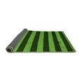 thumbnail image 2 of Ahgly Company Indoor Round Oriental Green Modern Area Rugs, 5' Round, 2 of 4