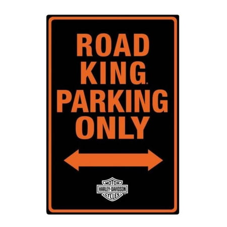 Harley-Davidson Embossed Road King Motorcycle Packing Only Tin Sign 2011011, Harley (Best Harley Davidson Magazine)