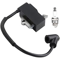 Ignition Coil Spark Plug Set for BC2126, BC2128, CC2126, CC2128, GC2126, GC2128, GT2126, GT2128, Stable Spark, Easy Installation