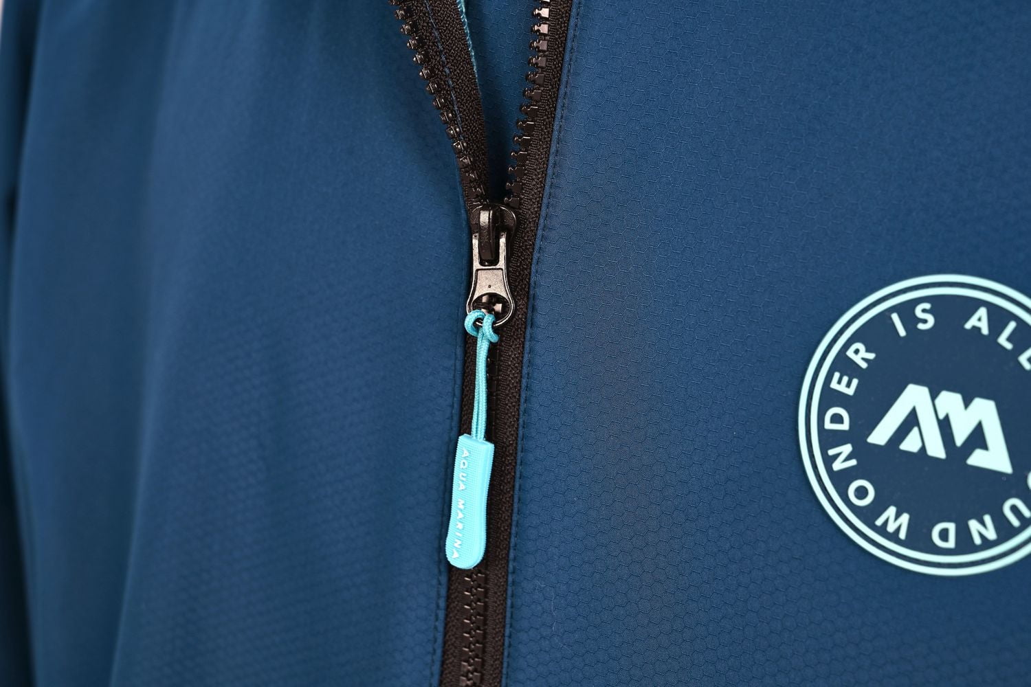 Aqua Marina - Poncho Thermique Déperlant (Marine) - Moyen