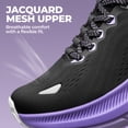 thumbnail image 4 of NORTIV 8 Women's Slip On Trail Running Shoes Hands-Free Cushion Walking Tennis Shoes Non-Slip Outdoor Hiking Workout Athletic Fashion Sneakers, 4 of 8