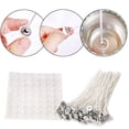 thumbnail image 4 of FixtureDisplays® Candle Making Kit, Soy Wax DIY Candle Craft Tools Including Wax Pouring Pot, Candle Wicks, Wicks Sticker, Wick Holder, Natural Soy Wax, Spoon, Lavender Fragrance 15281, 4 of 6