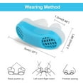 thumbnail image 5 of Anti Snoring Device to Stop Snoring, Comfortable & Soft Snore Solution for Men & Women, Sleep Aid for Quiet Nights & Better Breathing, Red, 5 of 7