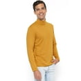 thumbnail image 2 of Stretch Is Comfort Men's Oh So Soft Luxe Mock Neck Turtleneck Long Sleeve Shirt | Adult Small- 5x, 2 of 6