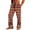 Brown#1, variant on Plaid Pajama Pants for Men Elastic Waist Drawstring Sleep Pants with Pockets Home Relaxing Soft Comfy Casual Pants S-3XL