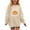 Khaki, variant on YUANxueke Boys & Girls Fleece Sweatshirt, Long Sleeve Cute Pumpkin Print Oversized Shirt, Casual Crewneck Loose Fit Pullover