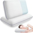 thumbnail image 1 of Almohadas viscoelásticas CushyOasis para dormir de lado, espalda y boca abajo, 1 of 7