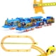 thumbnail image 5 of Modelo de riel de tren eléctrico de ensamblaje de desarrollo para bebés y niños, 5 of 5