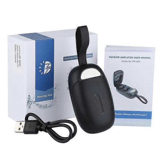 Mini Invisible Elderly Hearing Aids Ear Hear Aids with Digital Display Charging Case Portable Sound Amplifier Magnetic Charging
