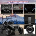 thumbnail image 4 of 24V Kids Ride On Utv Toys, Electric Off-Road Car for Kids,2-Seater 4WD Electric Truck with Sun Shade,Remote Control, Led Lights, 4 Shock Absorbers, One-Click Start, and Music Player, 4 of 6