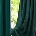 thumbnail image 4 of 2 Pcs Velvet Curtains Panels, Soft Luxury Rod Pocket Shade Curtain Drapes Home Decor, 4 of 9