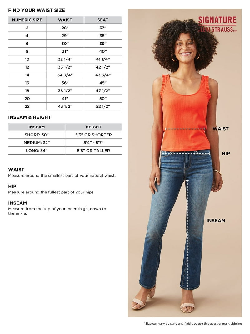 Signature by Levi Strauss & Co. Women's Heritage High Rise