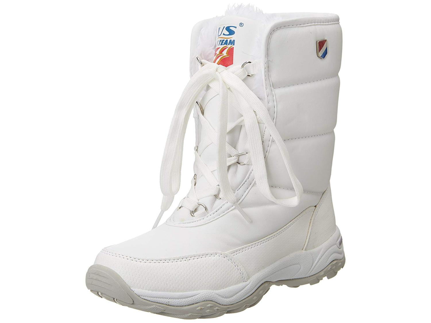 khombu boots white